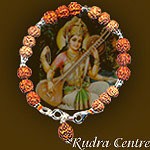 Saraswati Small Beads Bracelet with silver spacers 