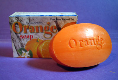 Nagchampa Orange Soap