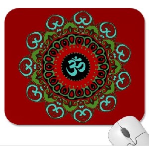 Om of Chaos Mousepad