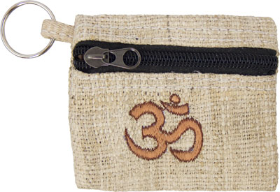 Om COIN PURSE - HEMP