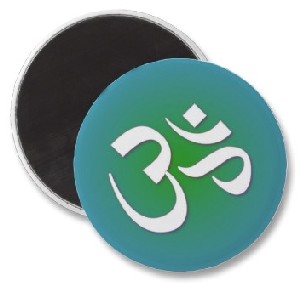 Hindu OM - Meditation Symbol Magnet