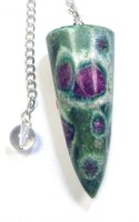 Ruby Fuchsite Pendulum