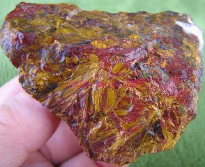 Pietersite Slab  Mixed Colors Polished