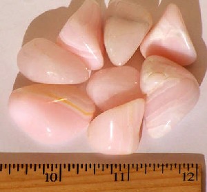 Pink Calcite Tumbled