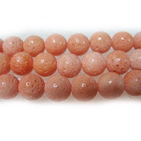 Pink Salmon Coral Beads