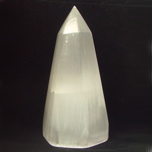 White Selenite Standing Generator Points