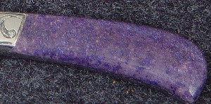 Purple Jasper Knife Handles