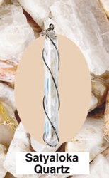 Satyaloka Quartz Crystal Vial Pendant