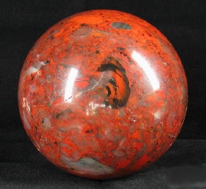 Red Brecciated Jasper Sphere 