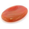 Red Carnelian Palm Thumb Worry Stone