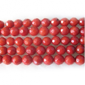 Red Coral Beads