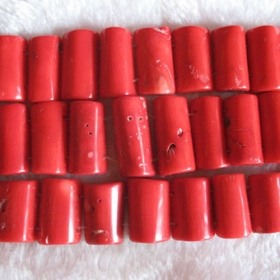 Red Coral Beads