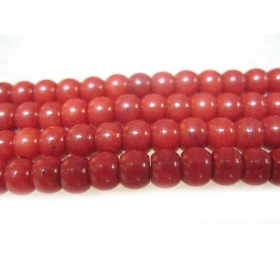 Red Coral Beads