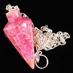 Rhodochrosite Pendulums