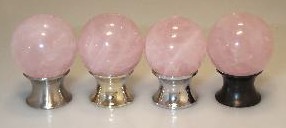 Rose Quartz Crystals Cabinet Knobs 