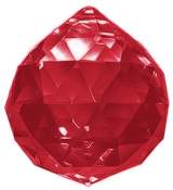 Ruby Swarovski Feng Shui Prism Balls