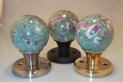 Ruby In Fuchsite Door Pull Knob