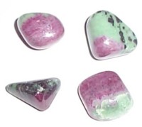 Ruby in Zoisite Tumbled