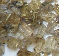 Rutilated Quartz Natural Raw