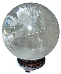 140mm Rutilated Quartz Sphere