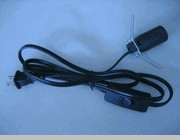Spring-Loaded Salt Lamp Cord