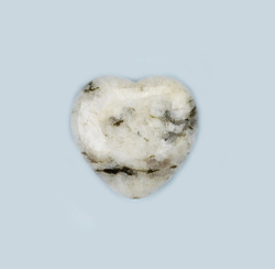 Sanda Rosa Azeztulite 25mm Heart