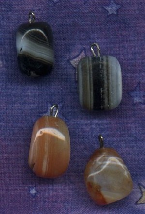 Sardonyx Mounted Pendants