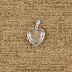 Satyaloka Azeztulite Heart Pendants