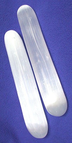 Selenite Massage Wands