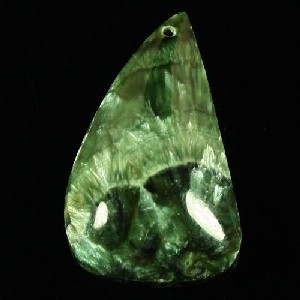 Seraphinite Focal Beads