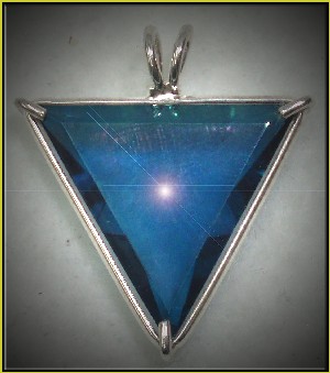 Angelic Star Pendant - Siberian Blue Quartz