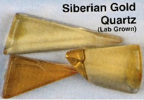 Siberian Gold Quartz Healing Crystals