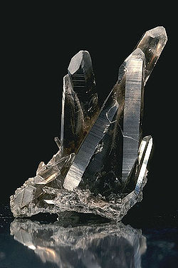 Smoky Quartz Cluster