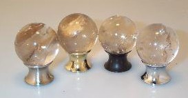 Smoky Quartz Crystals Cabinet Knobs 