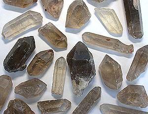 Smoky Quartz rough crystals