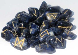 Sodalite Rune Set 