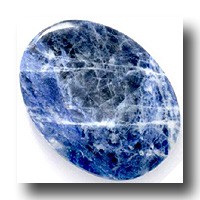 Sodalite Thumb Stone  