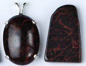 Spider Jasper Tumbled Pieces