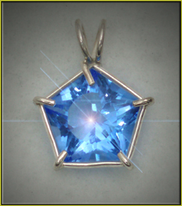 Star of Venus in Siberian Blue Quartz