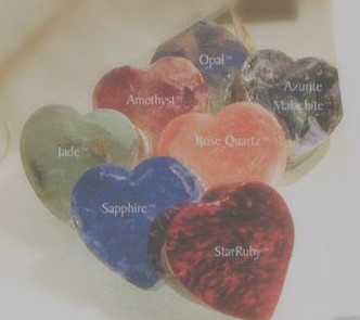 Individual Heart StoneSoaps