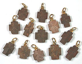 Staurolite Cross Pendants