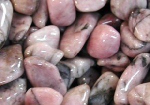 Strawberry Quartz Tumbled Stones Opaque