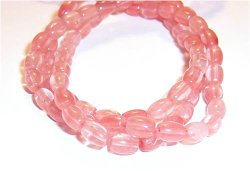 Strawberry Quartz Gemstone Beads