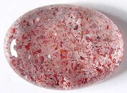 Strawberry Quartz Cabochons