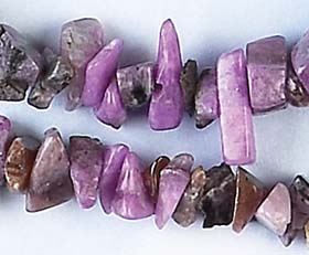 Sugilite Tumbled Beads