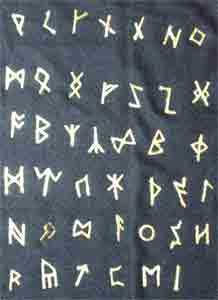 Elder Futhark Silver Runes Set