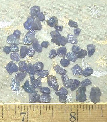 Tanzanite Rough Crystals