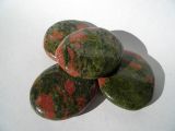 Unakite Thumb Worry Stones