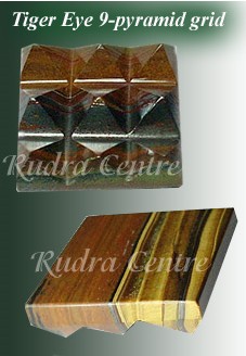 Tiger Eye 9 Pyramid Grids