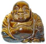 Tigers Eye 2 1/4 INCH Buddha 